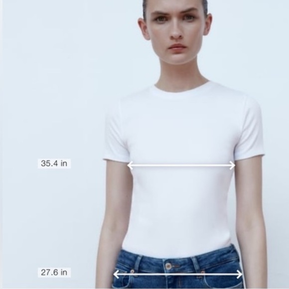 Zara ASYMMETRICAL DENIM CAPE NWT Limited Edition Size Medium Bloggers Favorite - Picture 13 of 13